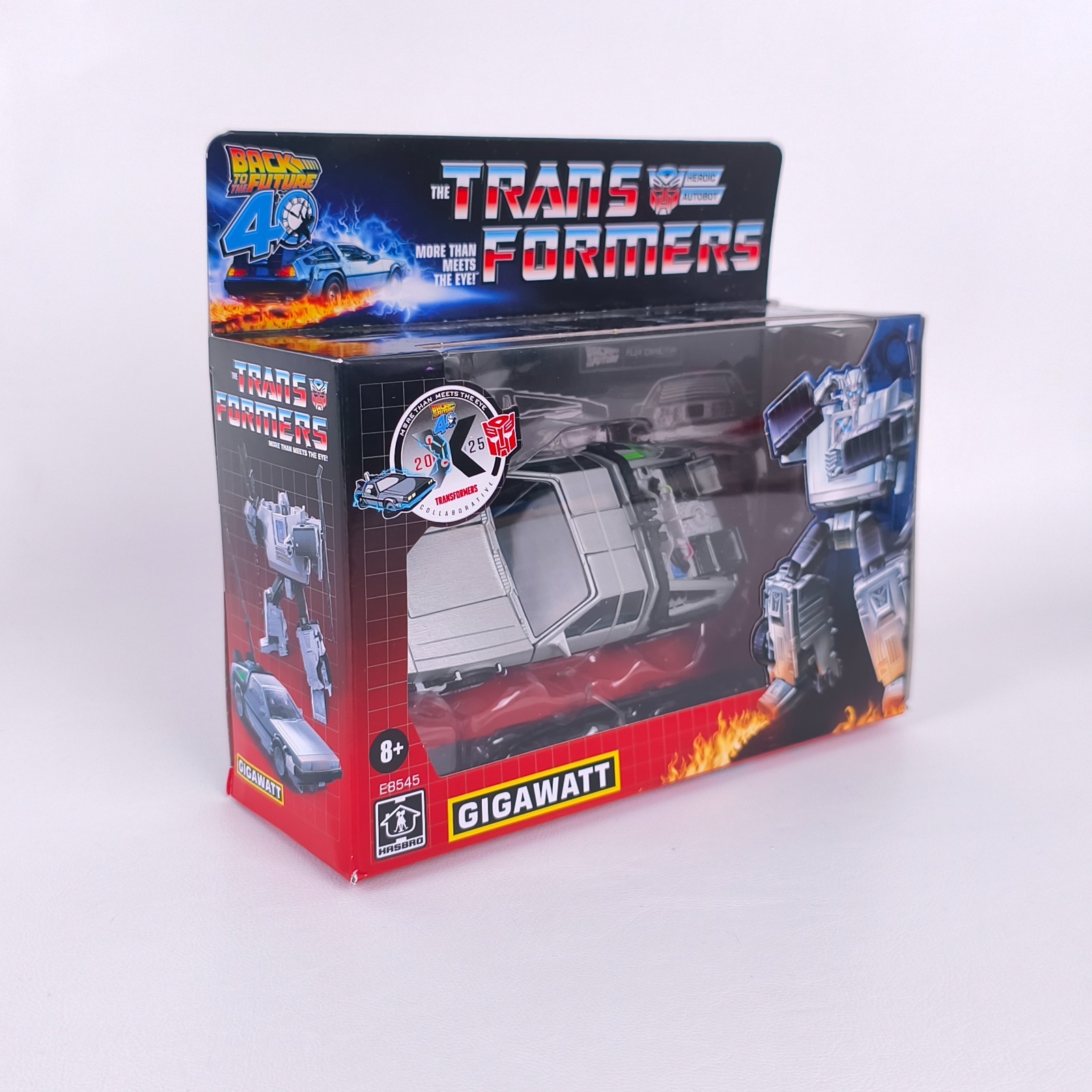Transformers Gigawatt New Collaborative Back To The Future Deluxe Class