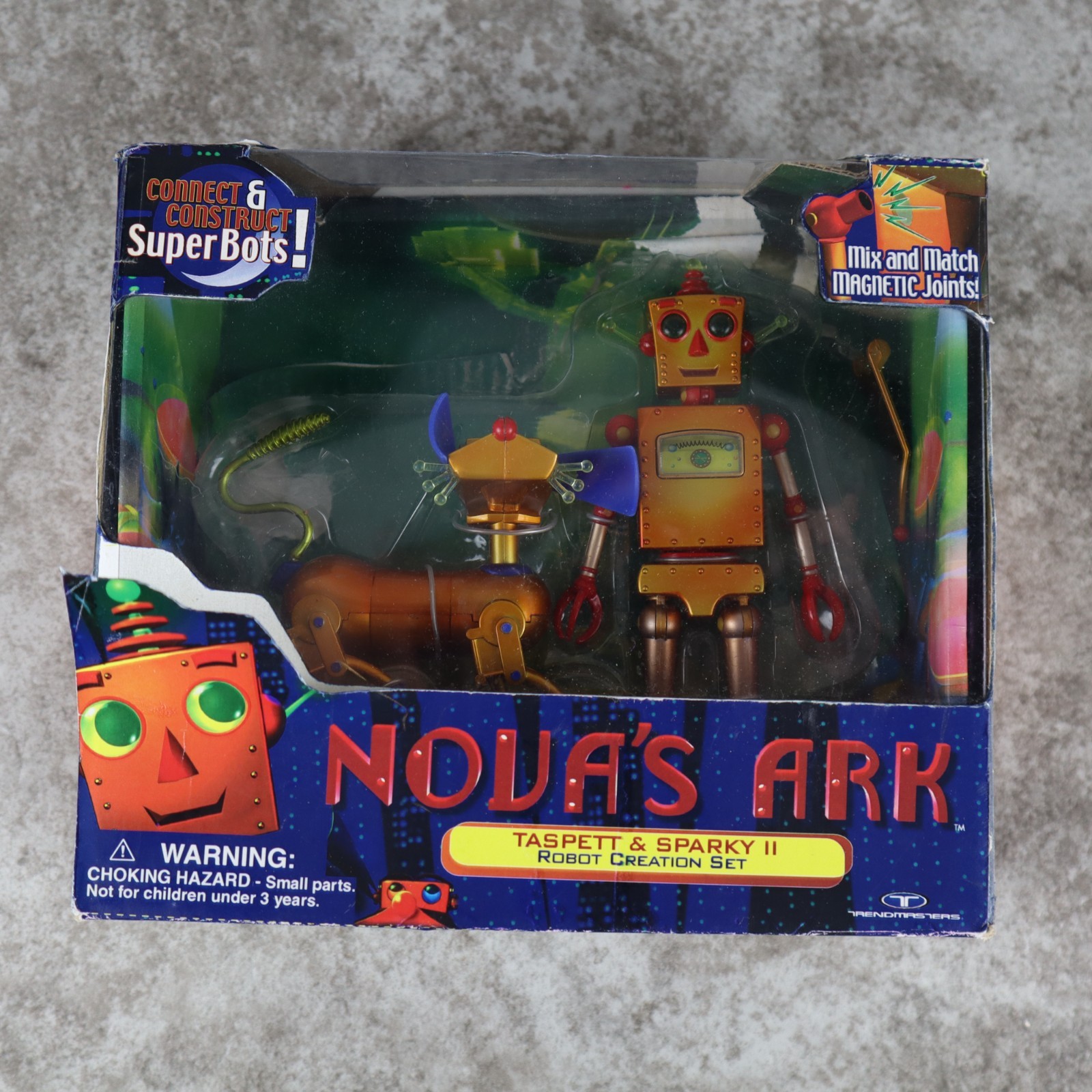 Vintage 1999 Nova&rsquo;s Ark Nova & Sparky Robot Creation Set