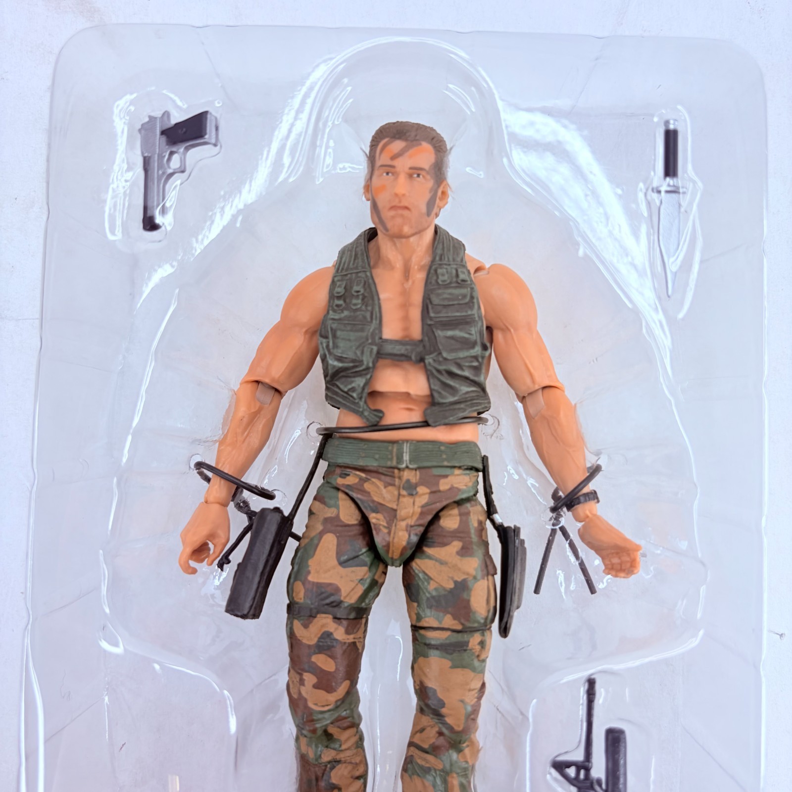 Predator 30th Anniversary Jungle Encounter Dutch 7-inch Action Figure Toy Gift