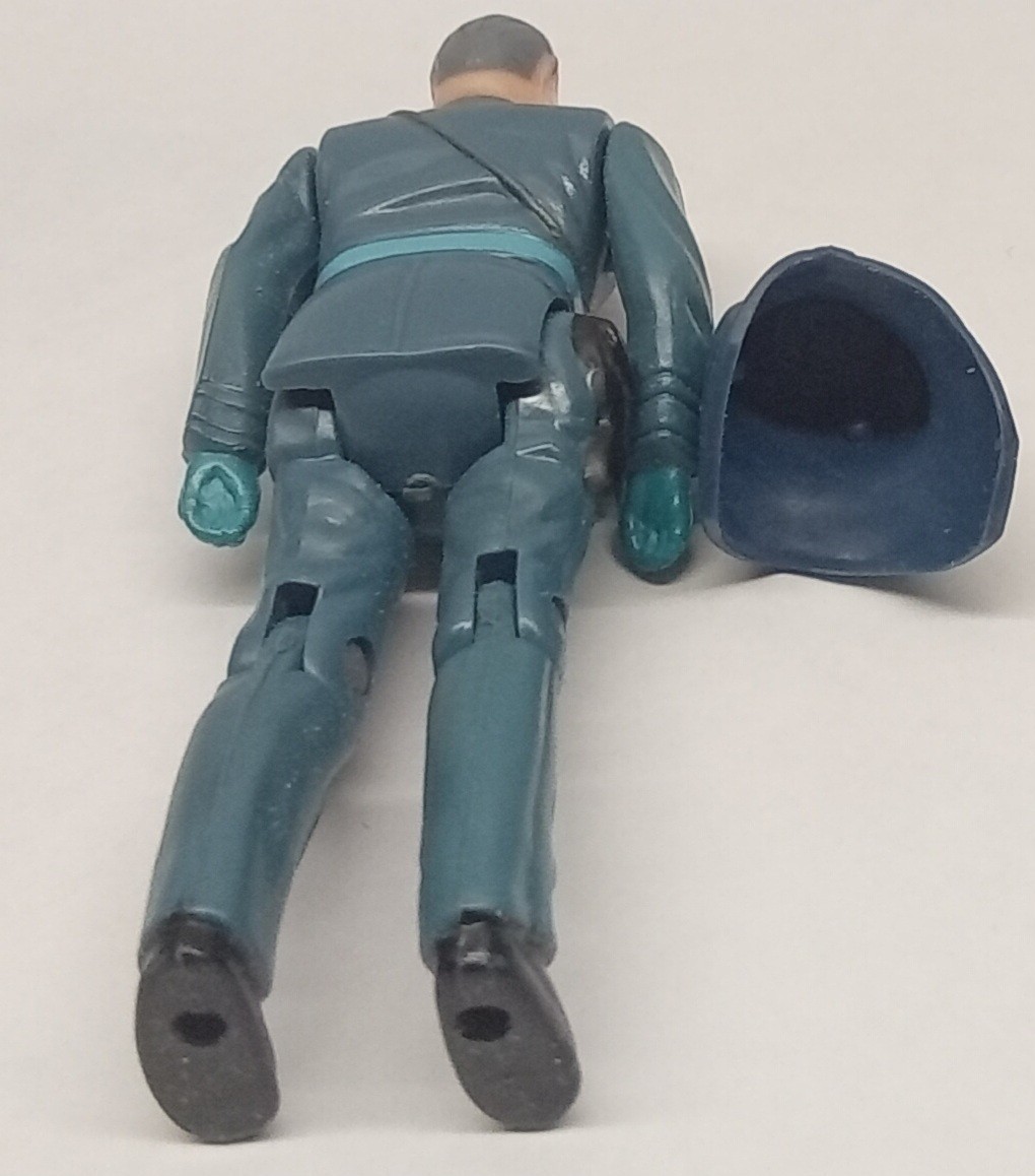 1985 M.A.S.K.-Miles Mayhem with switchBLADE helmet-VINTAGE-Action Figure-kenner