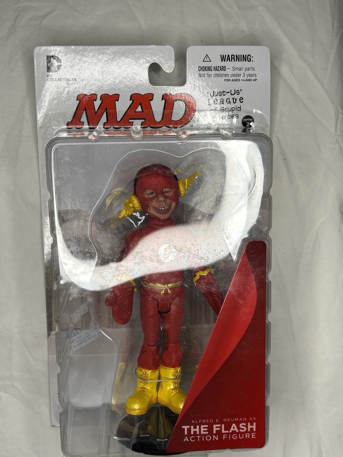 MAD Just-Us League of Stupid The Flash Action Figure DC Comics