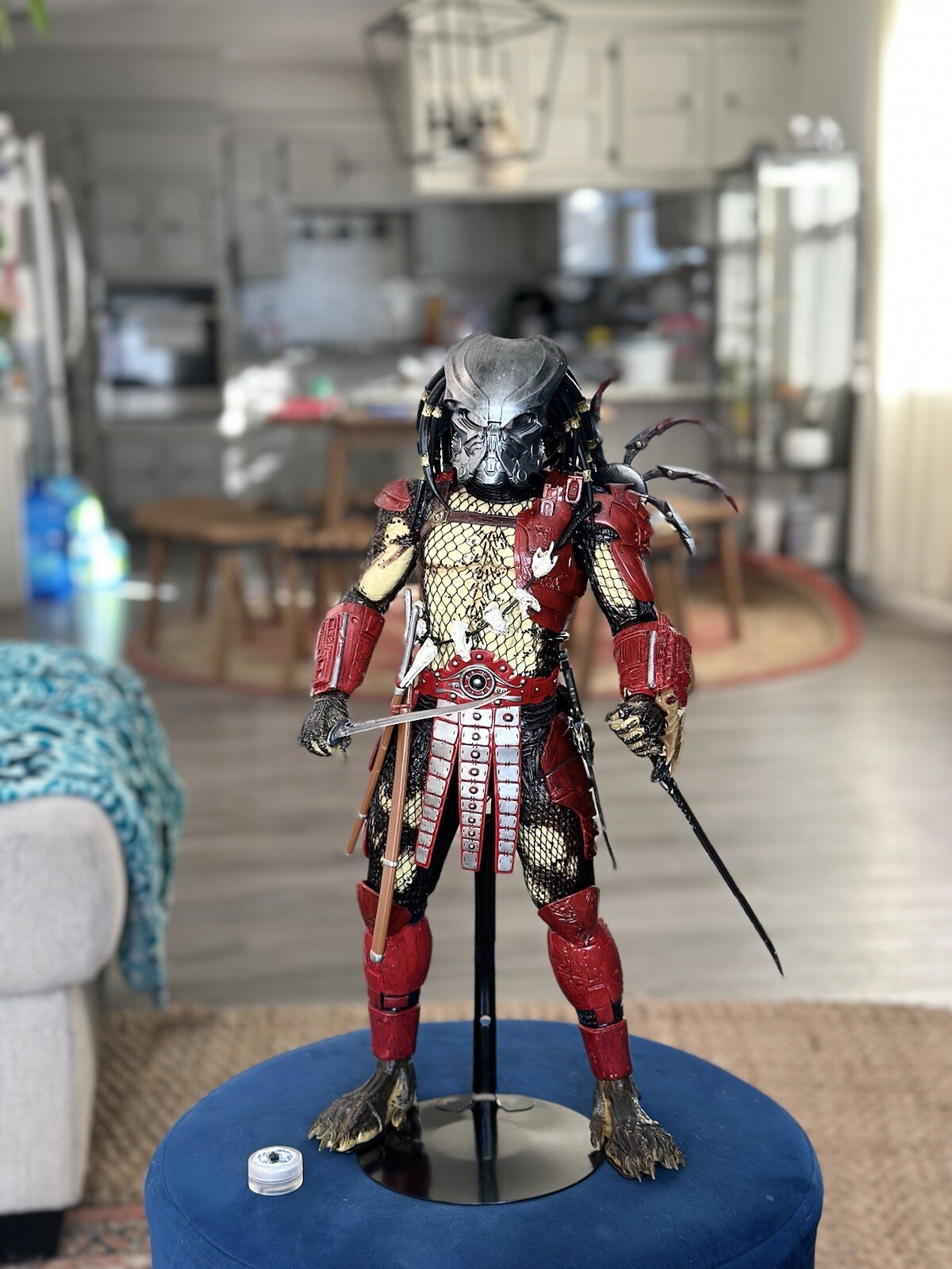 Custom 1/4 Bionic Predator Mask For Neca Jungle Hunter Predator -MADE TO ORDER