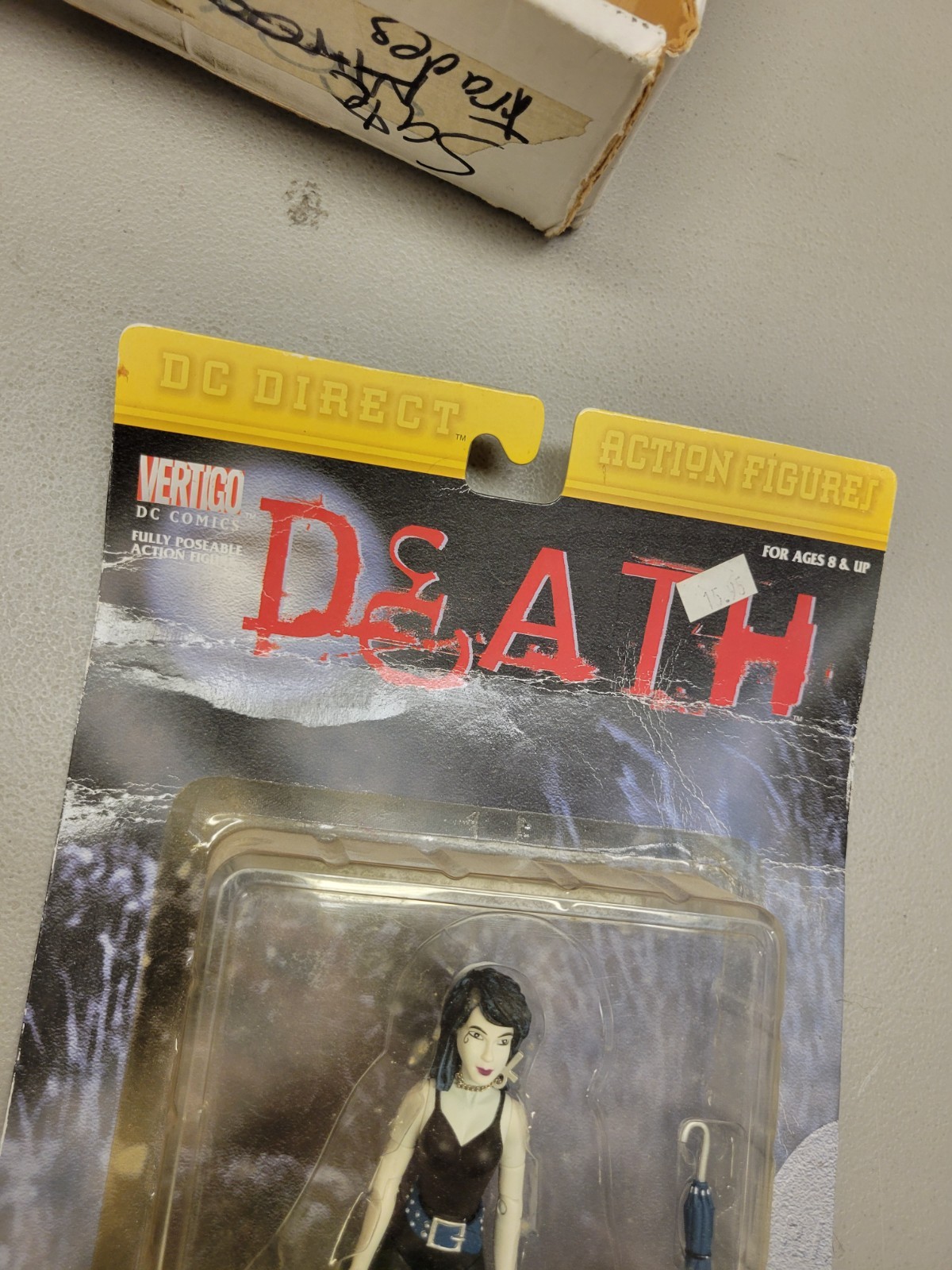 Death DC Direct Action Figure Vertigo 1999 Vintage