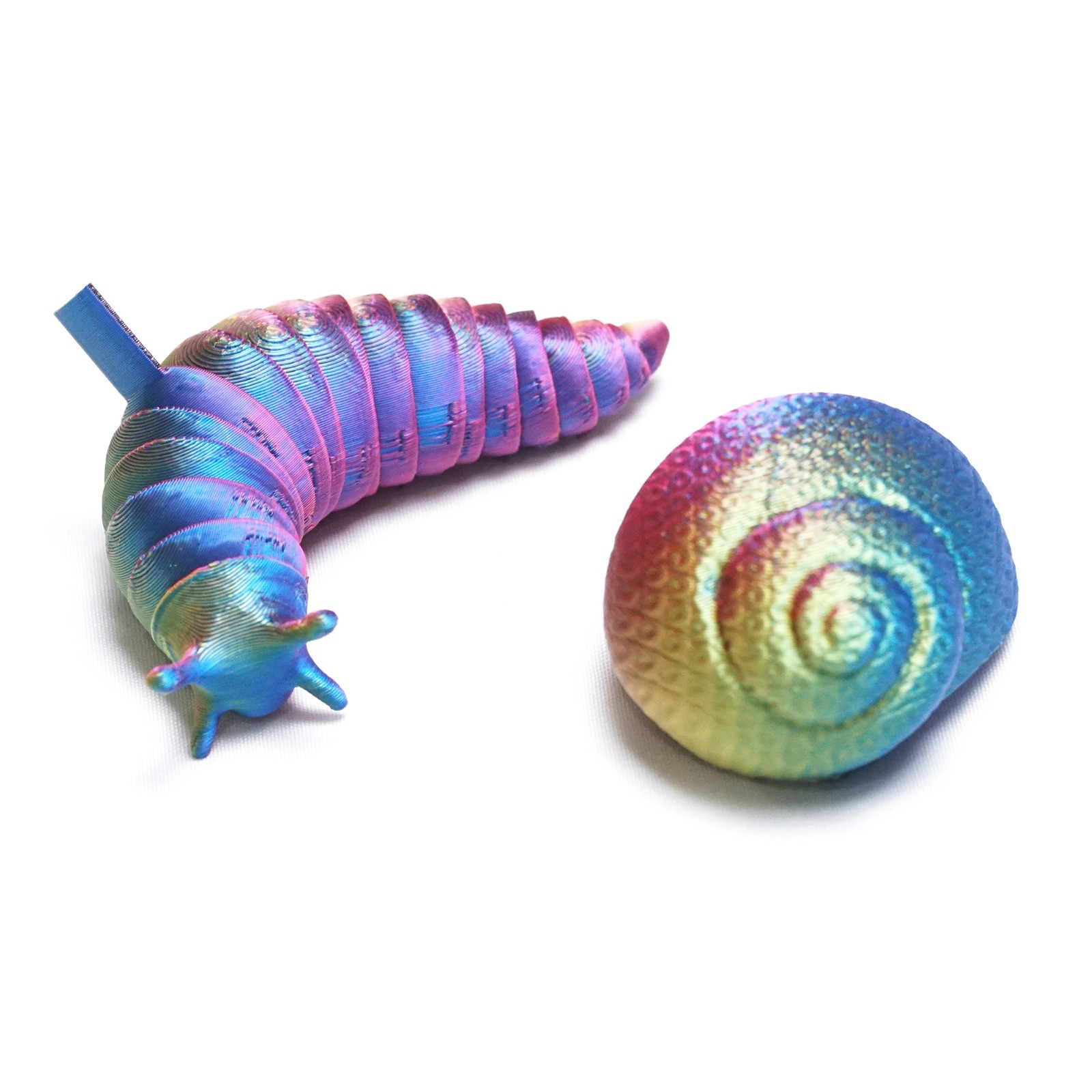 3D Printed Snail Model,Articulated Animals figure,Fidget Toys Home Decor