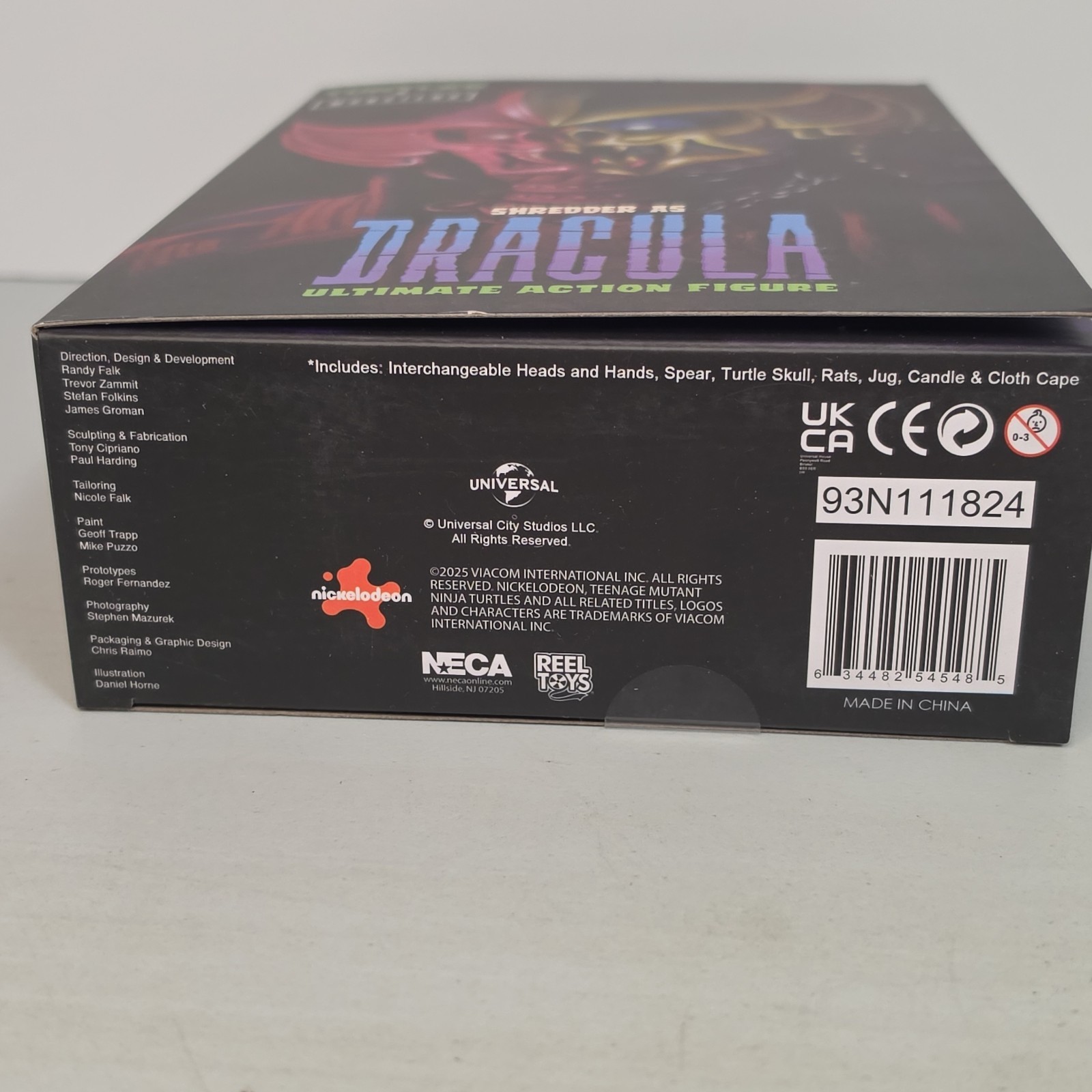 TMNT Shredder Dracula Universal Monsters New Sealed Teenage Mutant Ninja Turtles