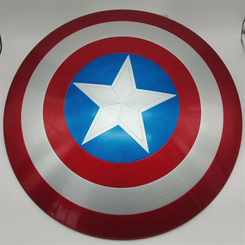 IN US ! 1:1 Marvel Legends Captain America 75th Anniversary Metal Shield Boxed