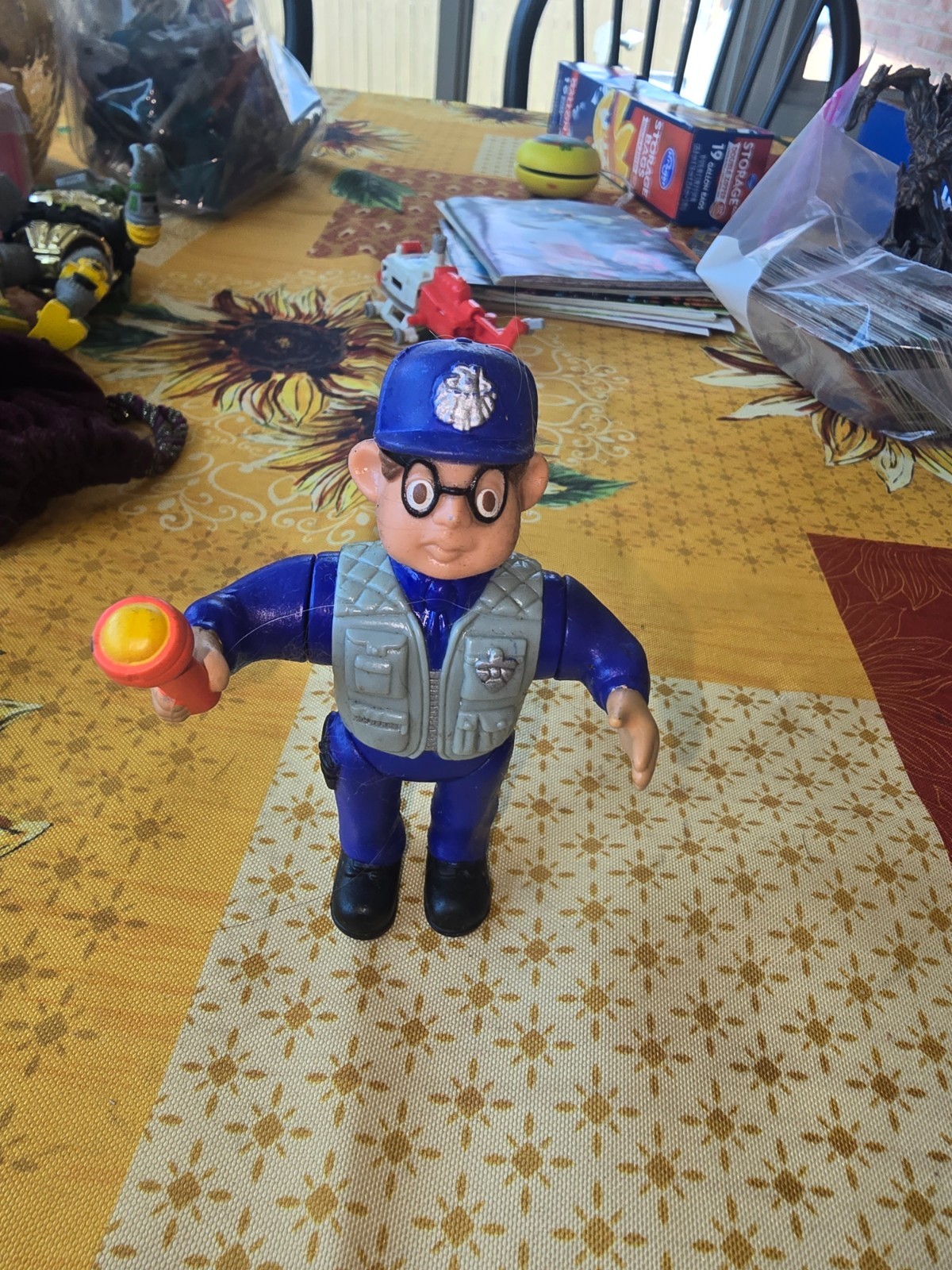 Vintage 1989 Kenner Police Academy Stakeout Sweetchuck Figure