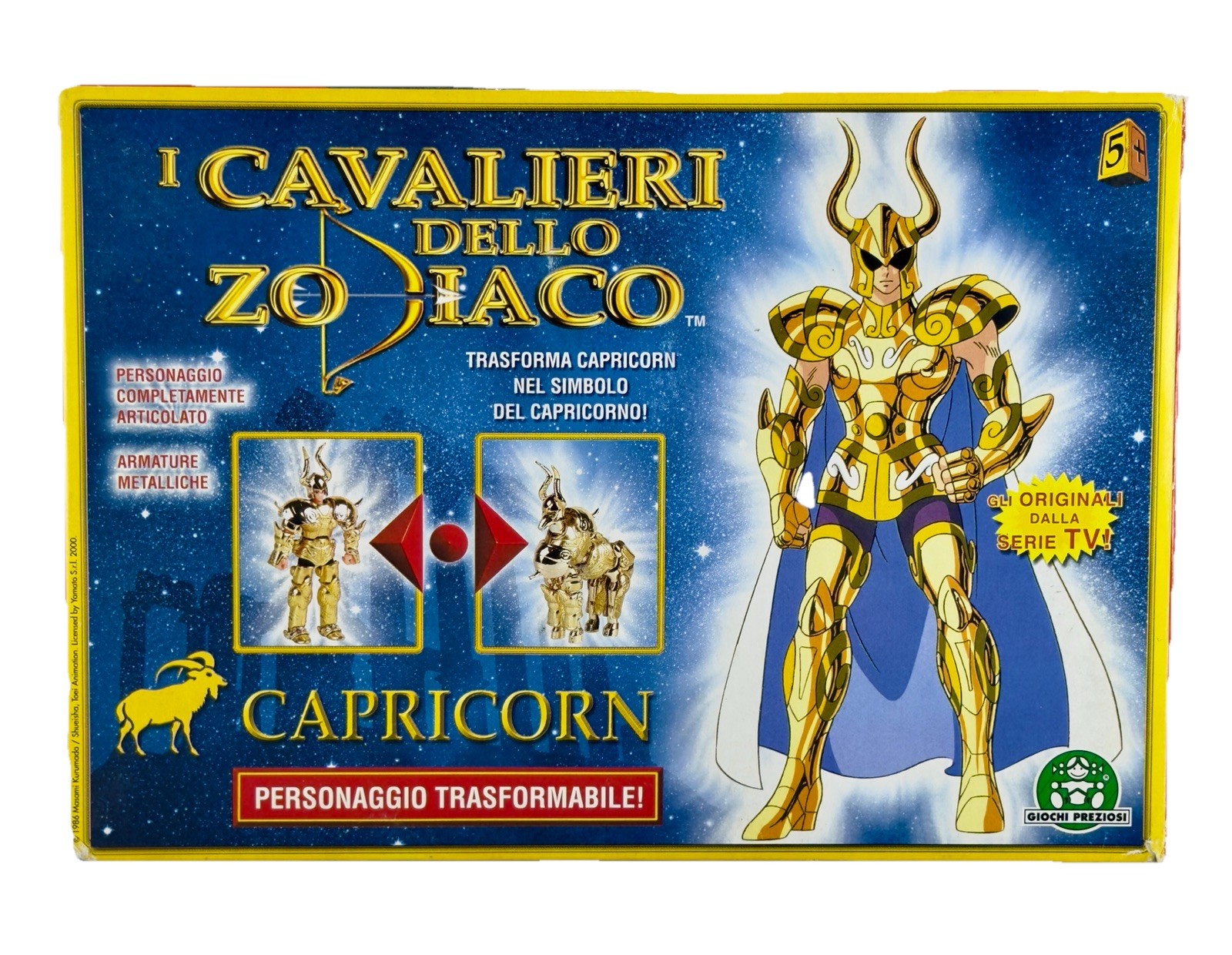 CAPRICORN SHURA Gold Saint Seiya Cavalieri Del Zodiaco Action Figure 2000