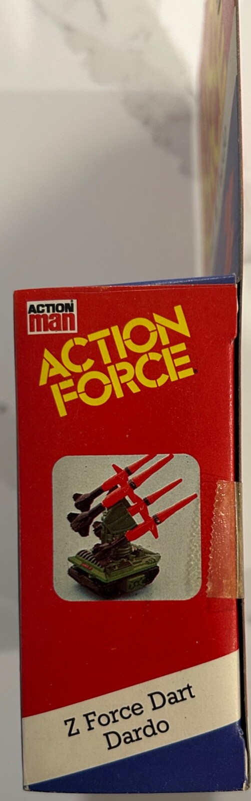 1983 PALITOY HASBRO ACTION FORCE ACTION MA *DART* DARDO MISSILE LAUNCHER MIB