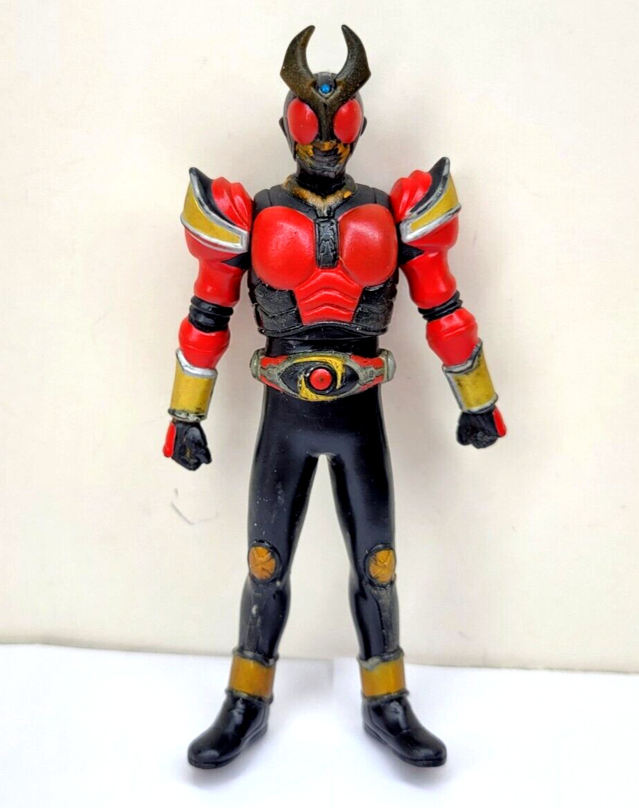 Kamen Rider Agito Flame Form Bandai 2001 Small Figure OVER 4&Prime; Toy US SELL!