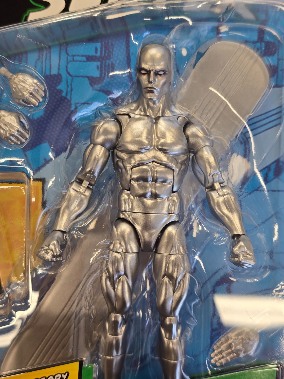 Marvel Legends Comic 6 » SILVER SURFER #1 Figure Fantastic Four Hasbro New