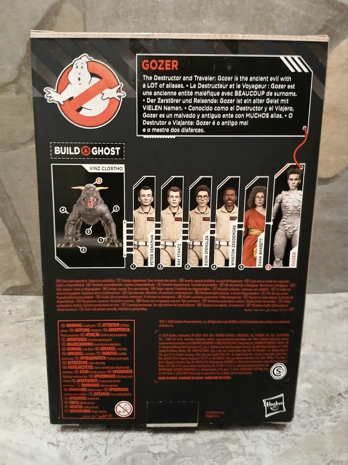 Ghostbusters Plasma Series Gozer NEW With Vinz Clortho Terror Dog BAF Head Part