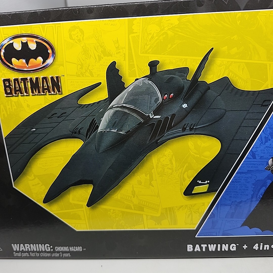 Spin Master DC Batman Returns 4&Prime; Figure & Batwing 85 Years Multiverse Keaton