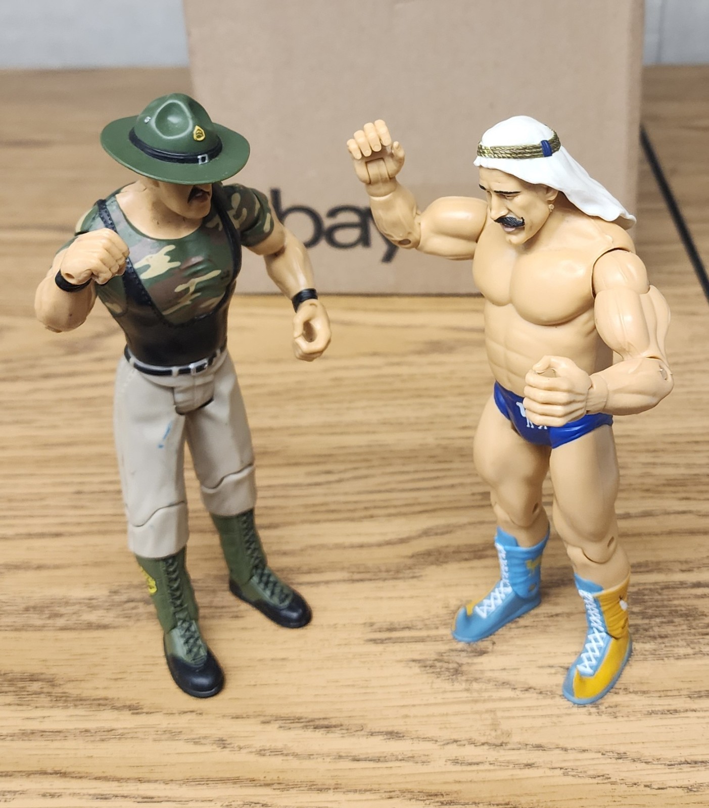 Sargeant Slaughter & The Iron Sheik, WWE, Vintage, RARE