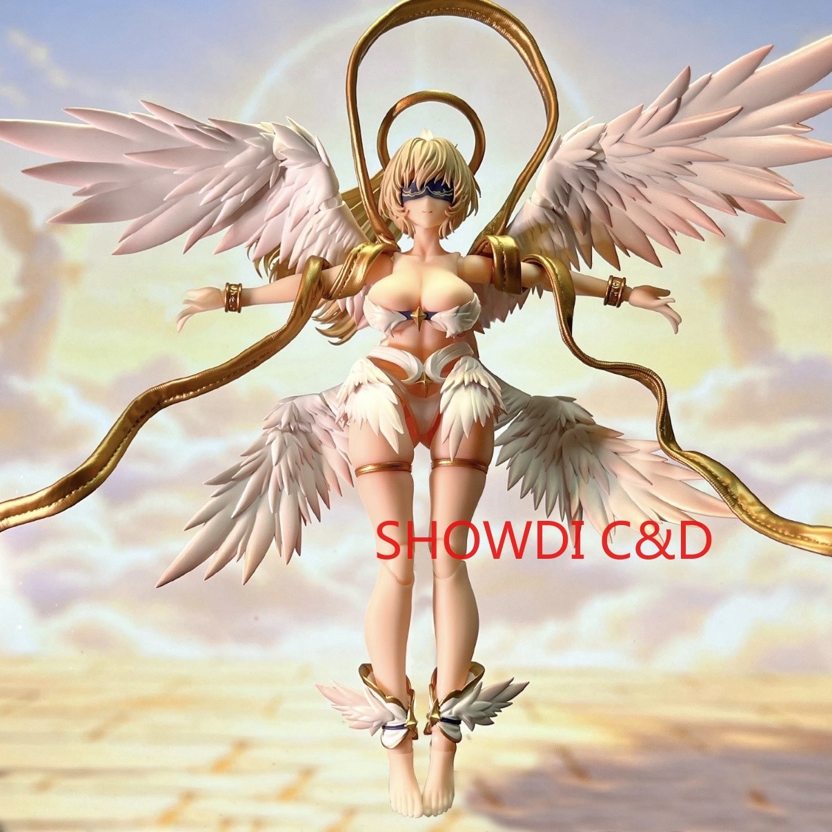 1/12 Custom Wired Ribbon For 6 » Snail Shell Angel Angela Action Figure
