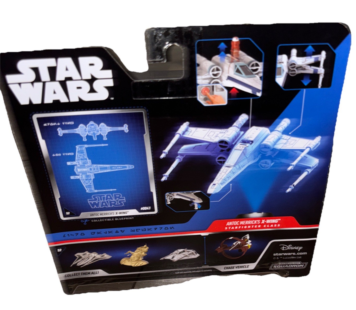 Star Wars Micro Galaxy Squadron Antoc Merrick&rsquo;s X-Wing Merrick 🌎 🚢