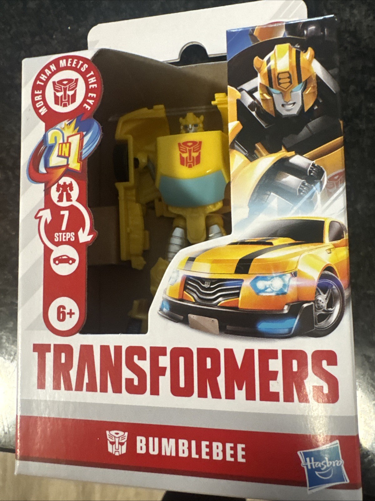 Transformers BUMBLEBEE Figure 2 in 1 MORE THAN MEETSTHE EYE SERIES-Hasbro New