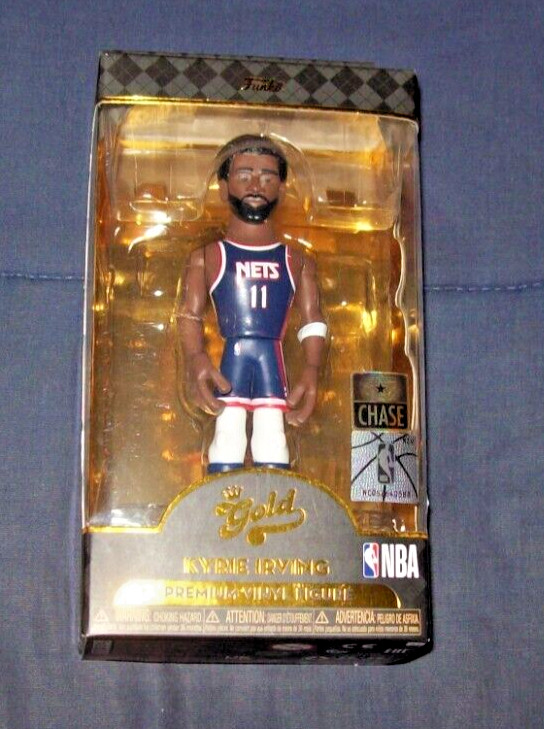Funko Gold Kyrie Irving Premium Vinyl 5&Prime; Action Figure NIP