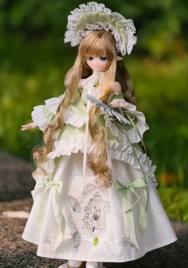 Come4Free Minty Feather Fog Poem 22cm/8.6In Bjd Dressable Action Figure Gift