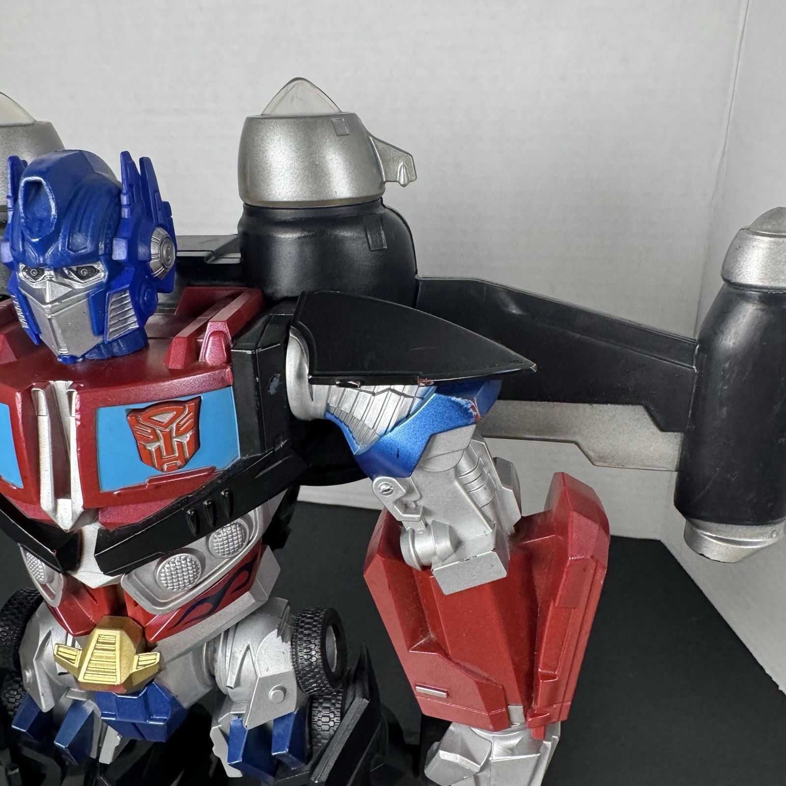 Transformers Mega Power Bots Jetpower Optimus Prime 12 Talking Figure 2008 Toy