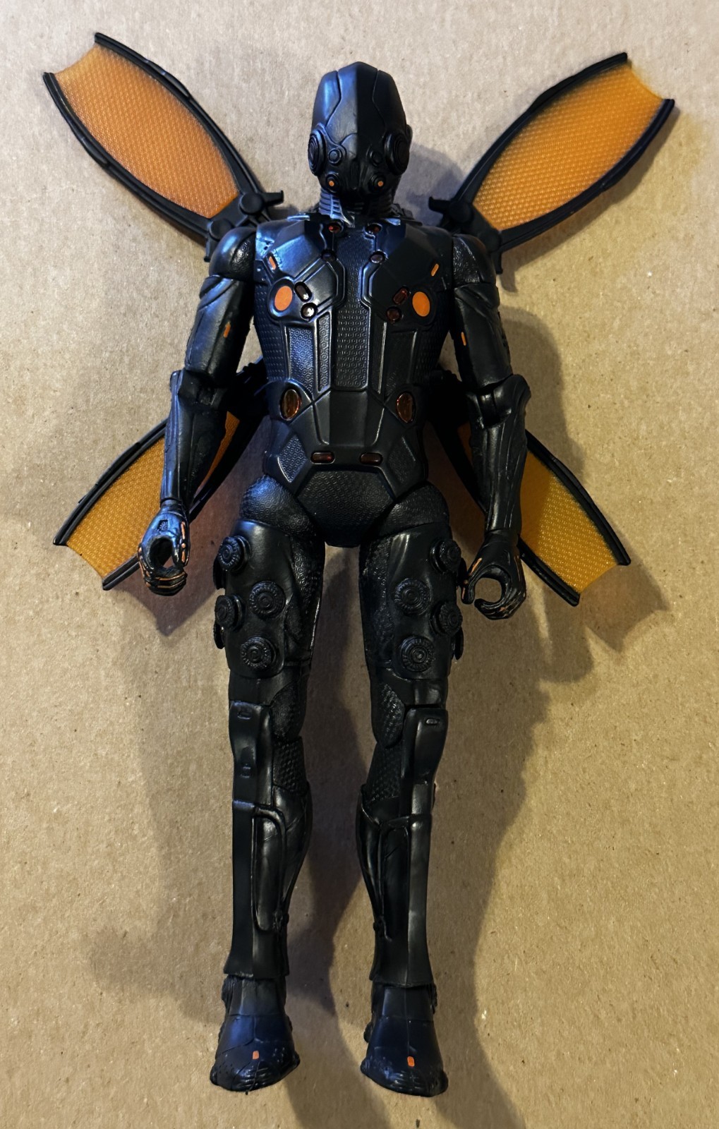 Tron Legacy Deluxe 8&Prime; Black Guard Action Figure 2010 Spin Master (LOOSE) – VGC
