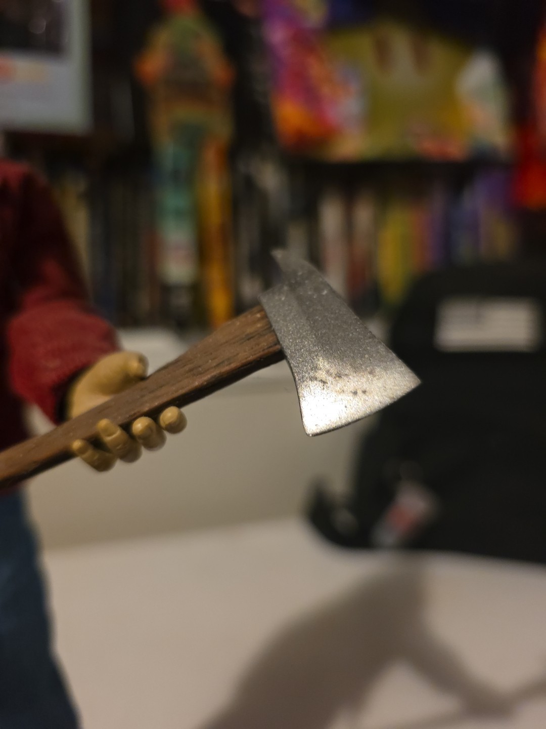 Custom 1/6 Scale Jack Torrence .the Shining. W/Custom Stand.real Metal Axe. Etc