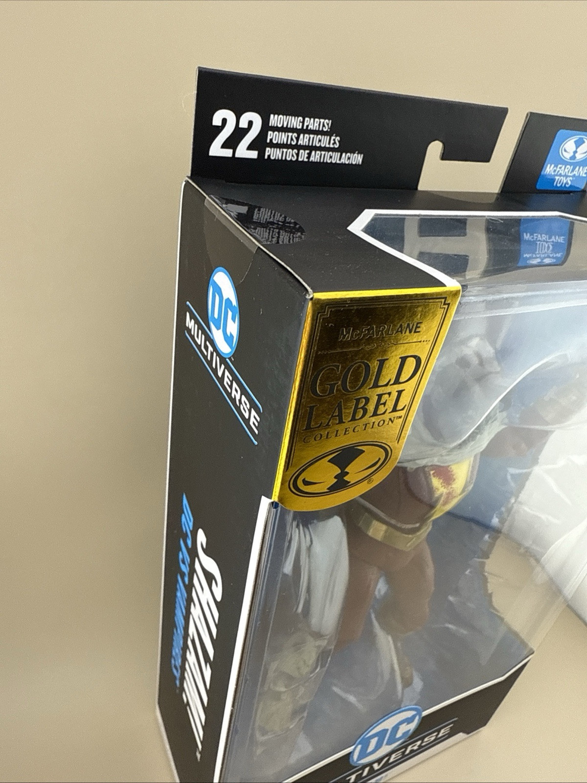DC McFarlane Multiverse Shazam DC vs Vampires Gold Label 7&Prime; Walmart Exclusive
