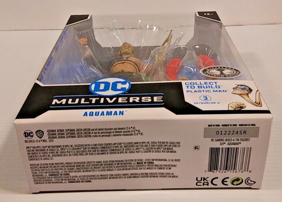 McFarlane DC Multiverse Aquaman Platinum Edition Plastic Man BAF New