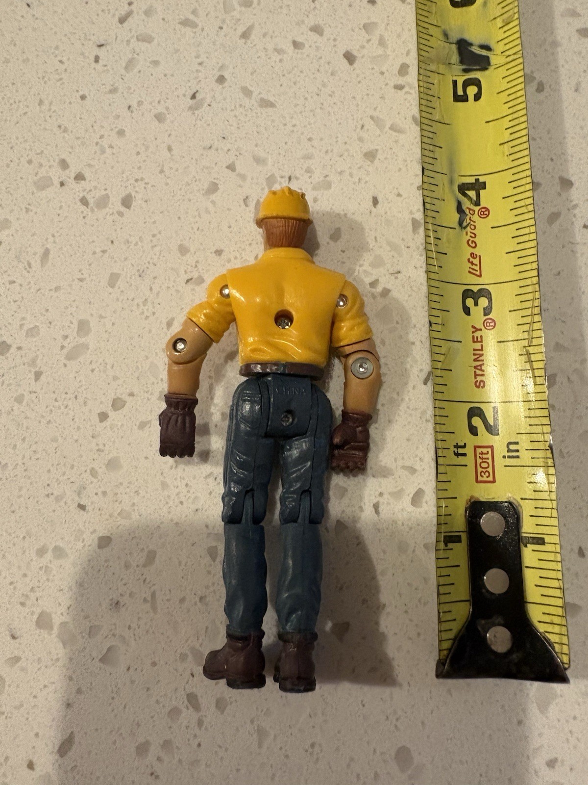 CAT Caterpillar Construction Equipment Operator Worker Action Figure