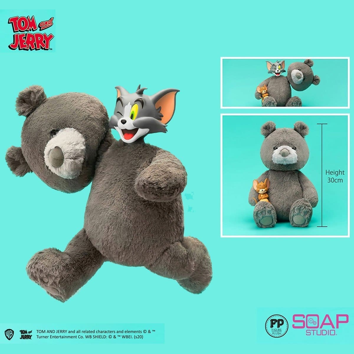 Soap Studio Tom And Jerry Teddy Bear Plush Figure Version 2 New Blind Box Sealed