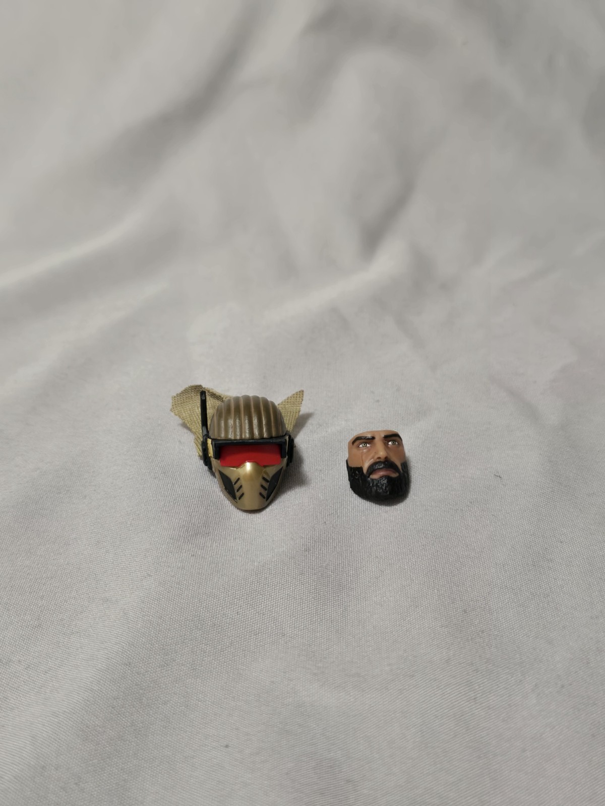 GIJoe Classified #180 Desert Scorpion Male Head + Alt Face 6&Prime; Fodder 1/12 Scale