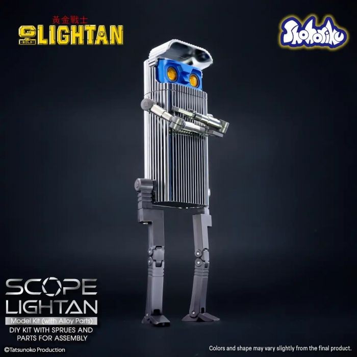 Shohoriku Action Figure – Scope Lightan (Golden Warrior Gold Lightan)