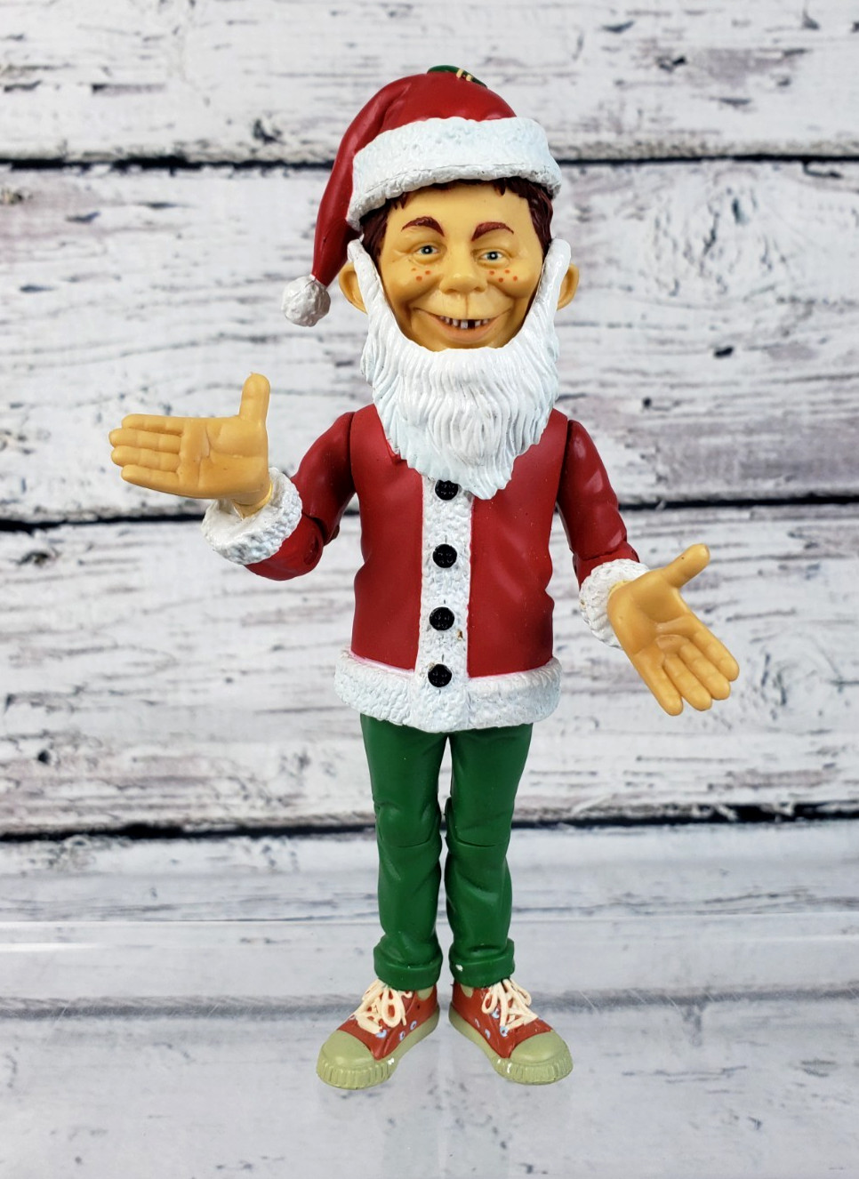 Mad Magazine Stocking Stuffer Alfred E. Neuman As Santa Figure DC Direct 1999
