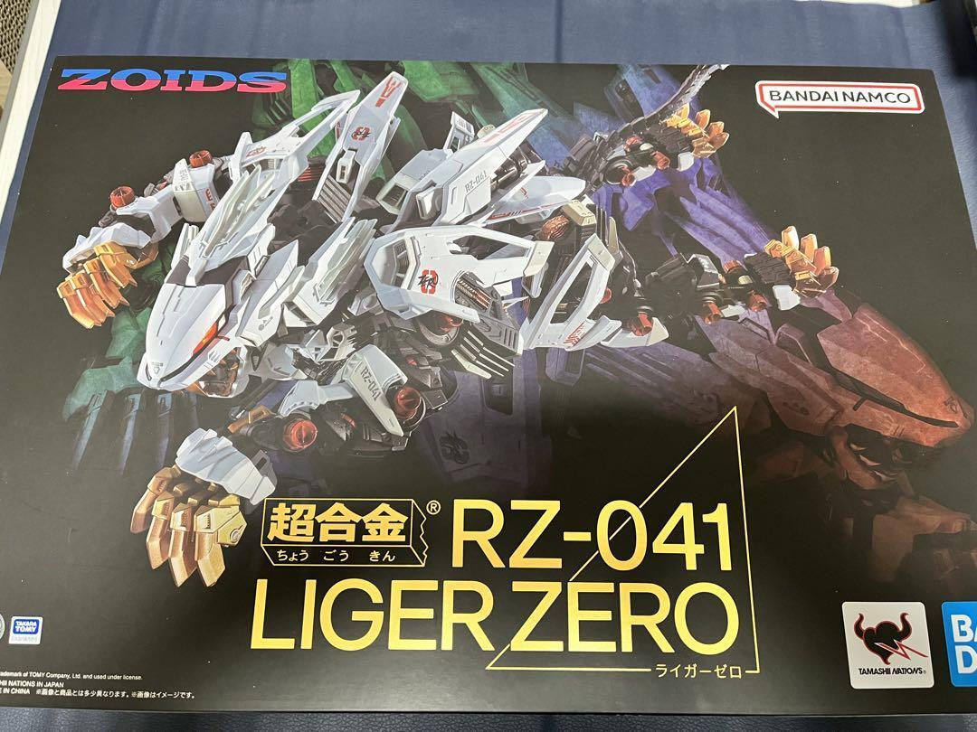 Chogokin Super Alloy RZ-041 Liger Zero ZOIDS BANDAI JAPAN
