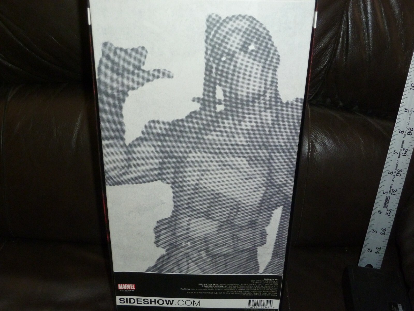 DEADPOOL SIDESHOW COLLECTIBLES 2015 EXCLUSIVE 12 inch FIGURE BOXED ITEM # 10078