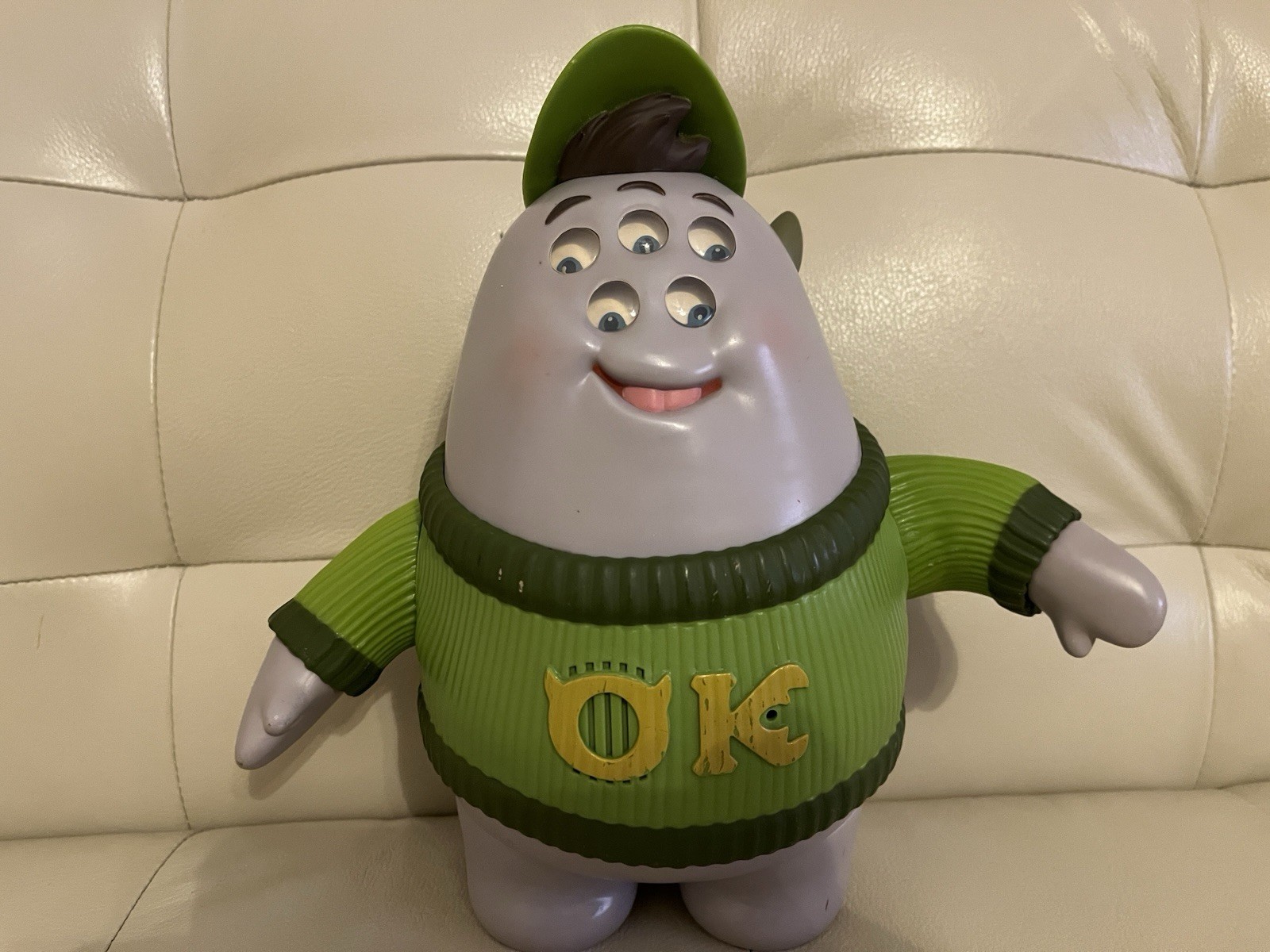 Disney Squishy Speak-n-scare Talking Action Figure Monsters University Tested
