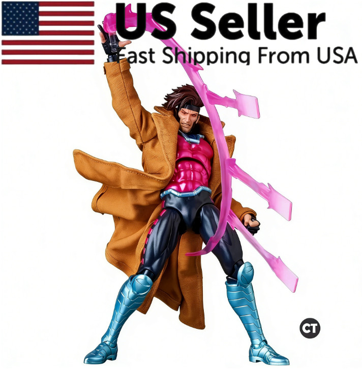 6&Prime; Gambit X-Men Comic Version w/Accessory Action Figure CT Toys New Box #131