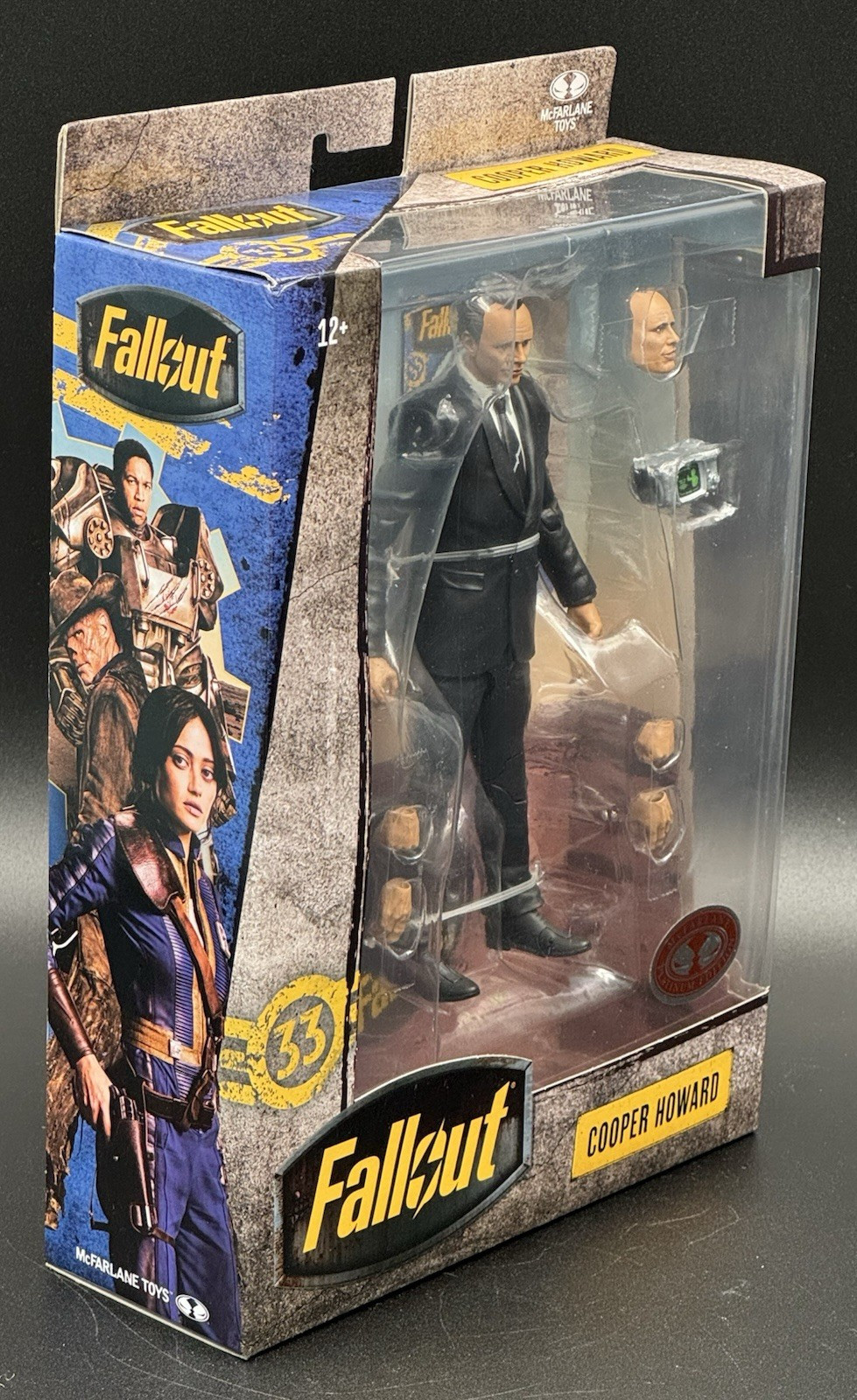 McFarlane Toys Fallout Figure Bundle Cooper Howard Red Platinum and Hank Maclean