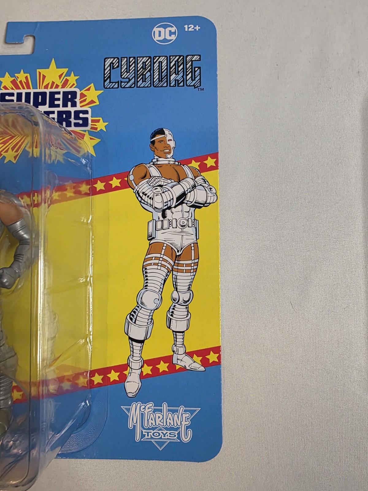 McFarlane Super Powers Cyborg & Nightwing Wave 11 Gold Label Dc Direct