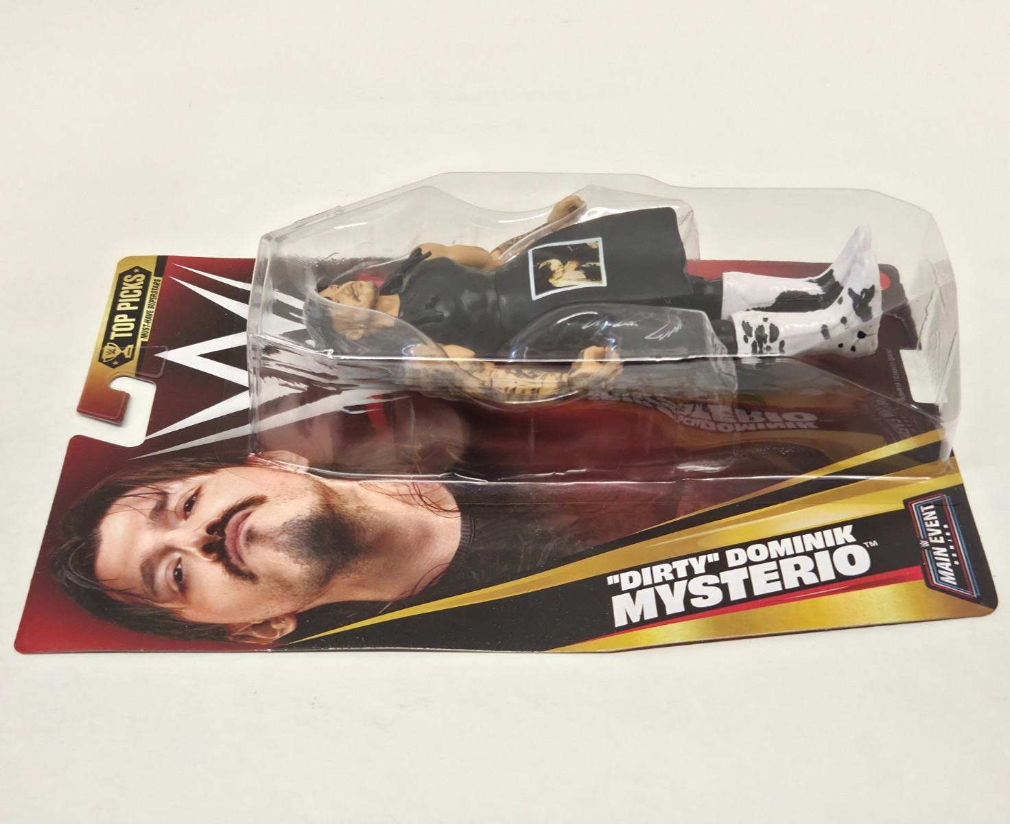 DIRTY DOMINIK MYSTERIO WWE Mattel Main Event Series 2026 Top Picks Wave 3 Figure