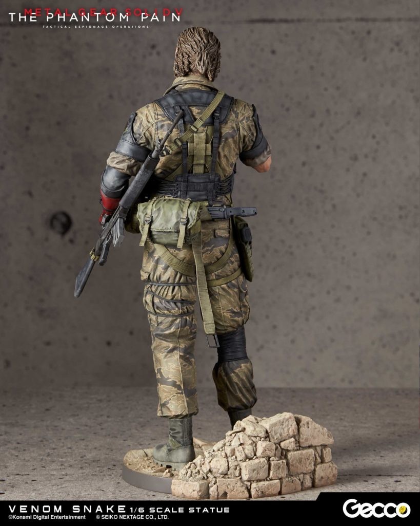 Metal Gear Solid Phantom Pain Venom Snake LE 1/6 Scale Figure Statue GECCO NEW