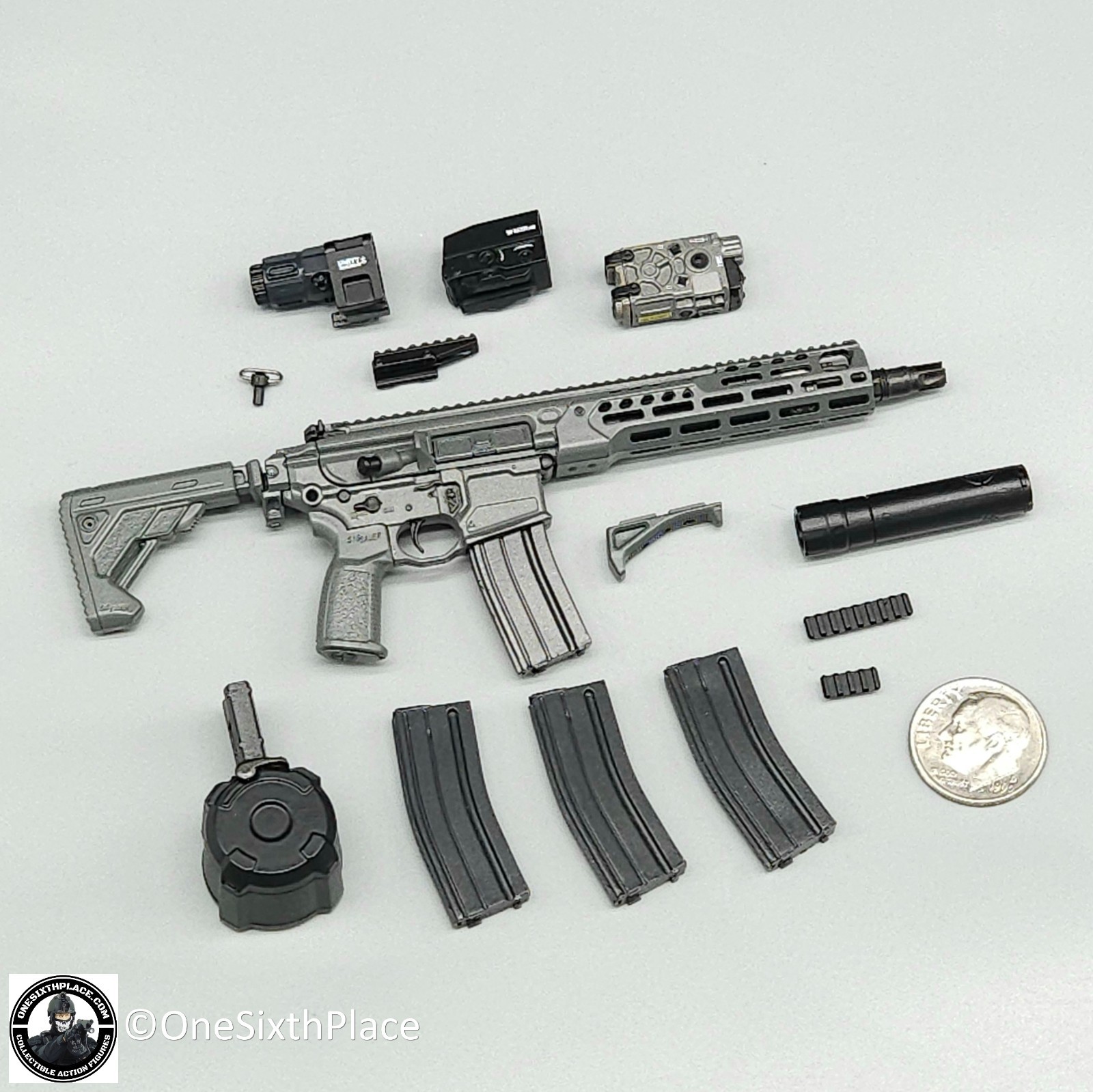 1:6 scale General&rsquo;s Armoury Bravo 7-1 Kill or Capture SPEAR LT 5.56 Rifle