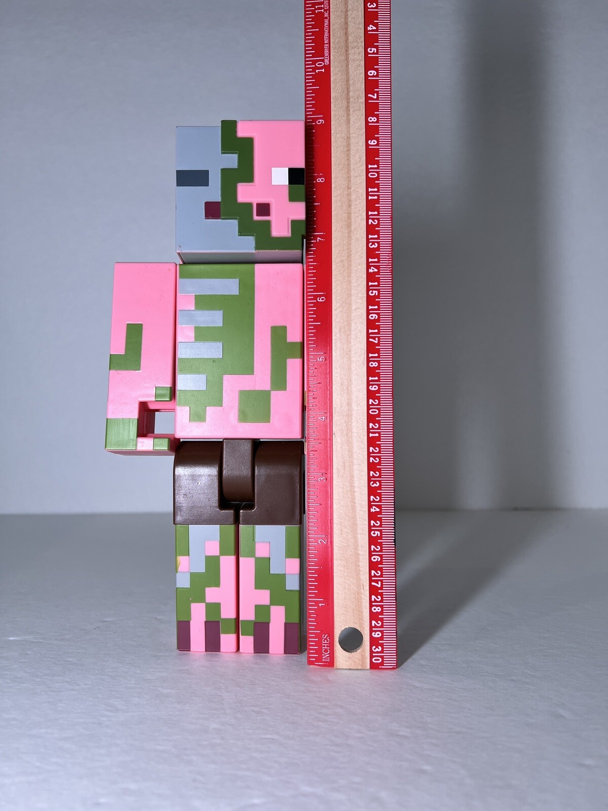 USED Mattel Minecraft Large Scale Action Figure: Pigman 8.75 inches Tall