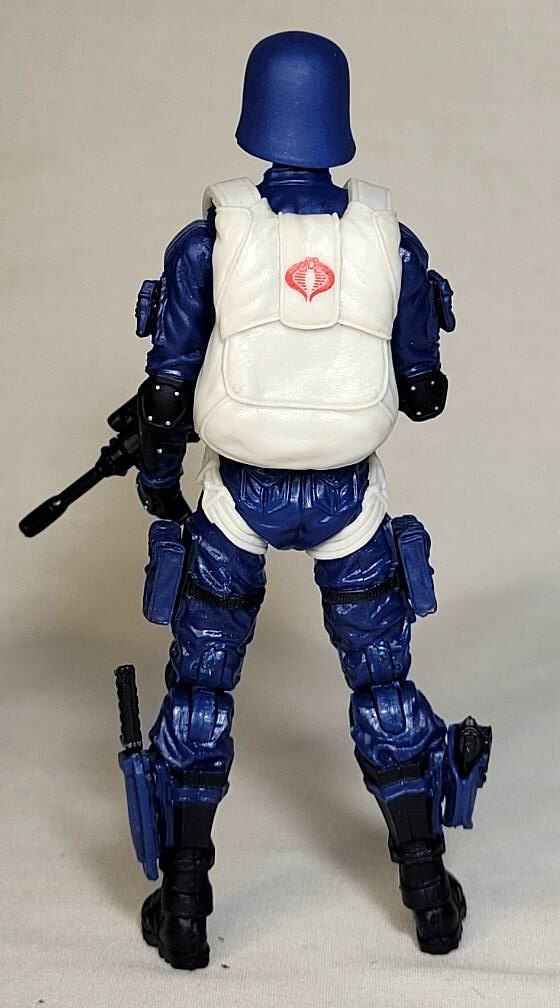 CUSTOM 1:18 MARAUDER TASK FORCE SECURITY OPS GI JOE COBRA PARATROOPER VIPER 25TH