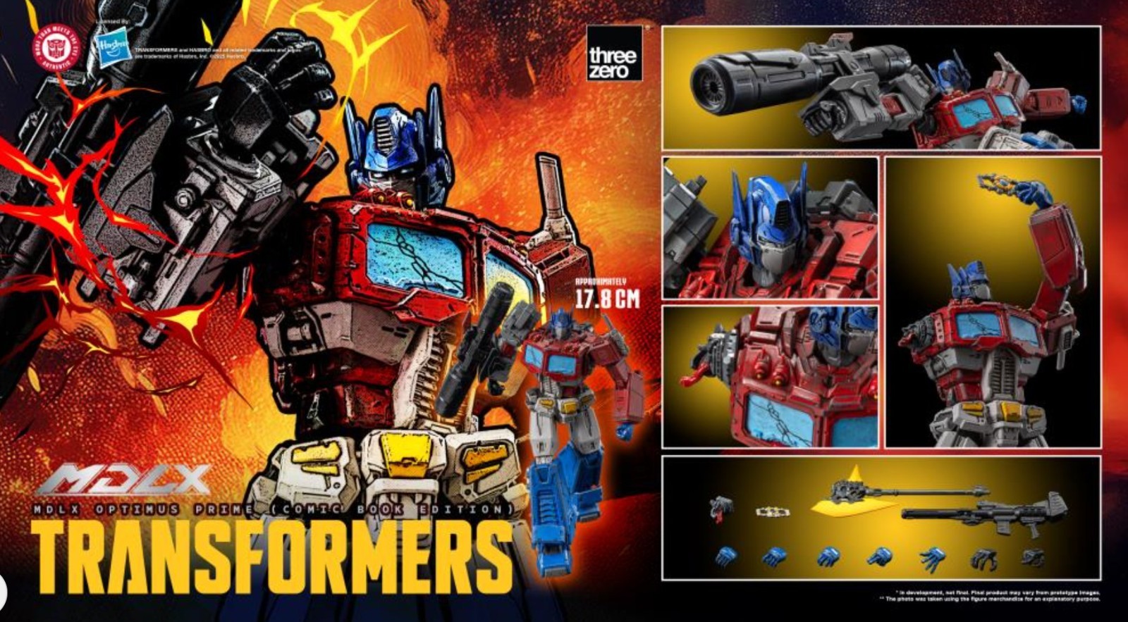 Transformers MDLX Articulated Figure Series Optimus Prime (Comic Book Edition)