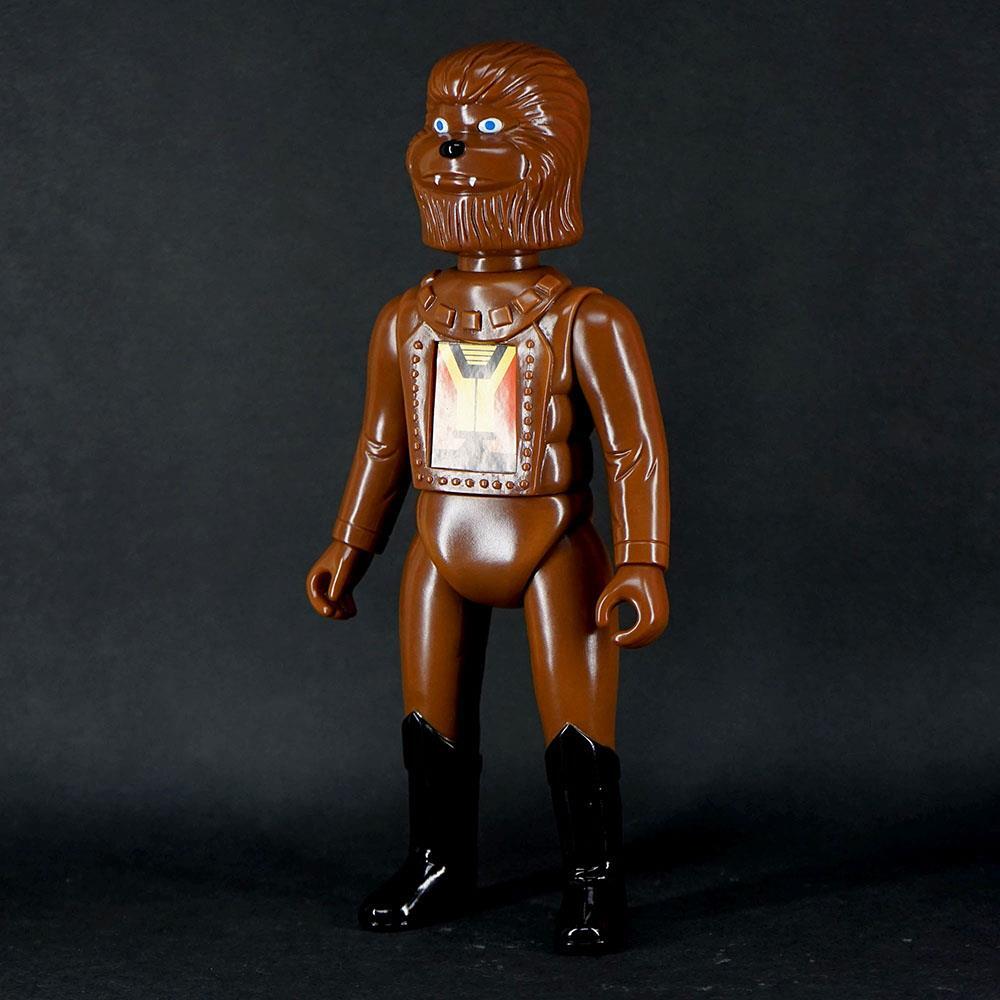 GALAXY COMMANDERS COMMANDER ROOKIE BROWN SOFUBI SOFT VINYL TOY FIGURE SKULLMARK