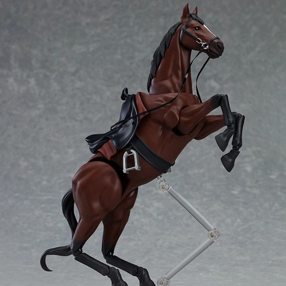 1/12 Scale Horse Figure Miniature for 6 inch Figure Miniature Scene Diorama