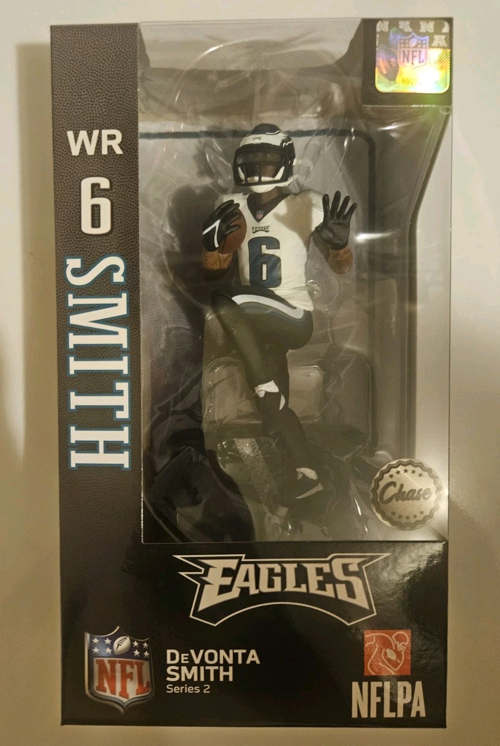 Imports Dragon NFL DeVonta Smith Philadelphia Eagles White Jersey Chase Variant