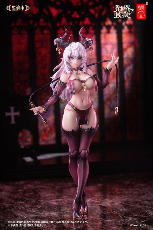 [BUNDLE] Snail Shell RPG-01 Succubus Lustia 1/12 Action Figure + FEET Parts Kit