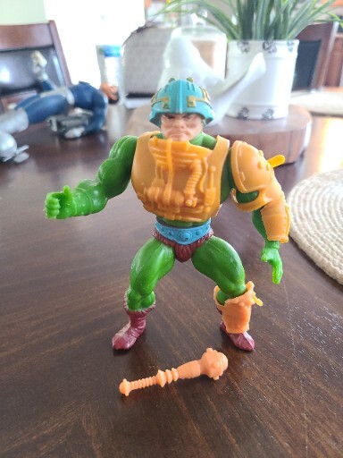 Man At Arms COMPLETE VINTAGE MOTU He-Man Masters of the Universe Figure!